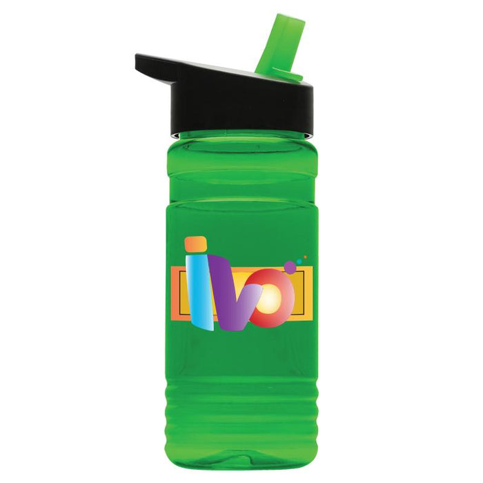 20 oz Tritan Bottle w/ Flip Straw Lid Digital (Pack of 200),[wholesale],[Simply+Green Solutions]
