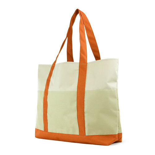 Canvas Beach Bag Dual Tone - Blank,[wholesale],[Simply+Green Solutions]