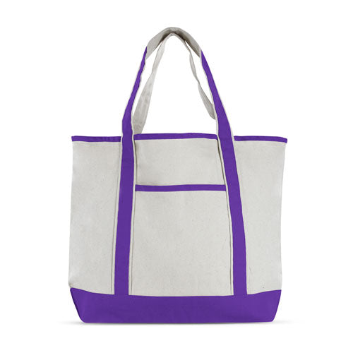 240 ct Organic Cotton Canvas Tote Bags - By Case