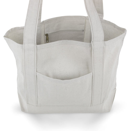  Cotton Small Canvas Deluxe Tote,[wholesale],[Simply+Green Solutions]