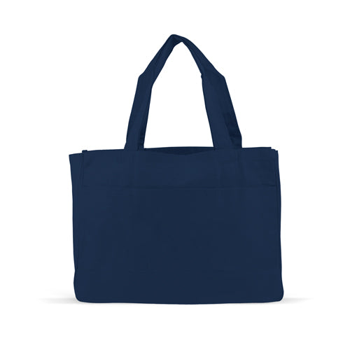 Navy canvas tote clearance bag