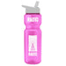 28 oz Transparent Bottle w/ Flip Straw Lid ,[wholesale],[Simply+Green Solutions]