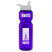 28 oz Transparent Bottle w/ Flip Straw Lid ,[wholesale],[Simply+Green Solutions]