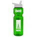 28 oz Transparent Bottle w/ Flip Straw Lid ,[wholesale],[Simply+Green Solutions]