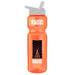 28 oz Transparent Bottle w/ Flip Straw Lid ,[wholesale],[Simply+Green Solutions]