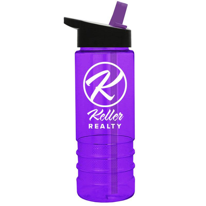 24 oz Salute2 Tritan Bottle w/ Flip Straw Lid (Pack of 100),[wholesale],[Simply+Green Solutions]