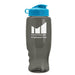27 oz Poly Pure Transparent Bottle w/ Flip Lid ,[wholesale],[Simply+Green Solutions]