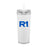 R1 24 oz Stainless Steel Thermal Tumbler with Silicone Straw