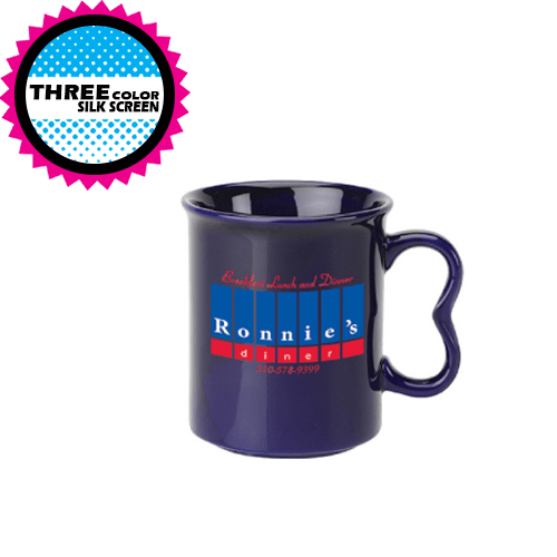 16 oz B-Handle Ceramic Mugs (Colors),[wholesale],[Simply+Green Solutions]