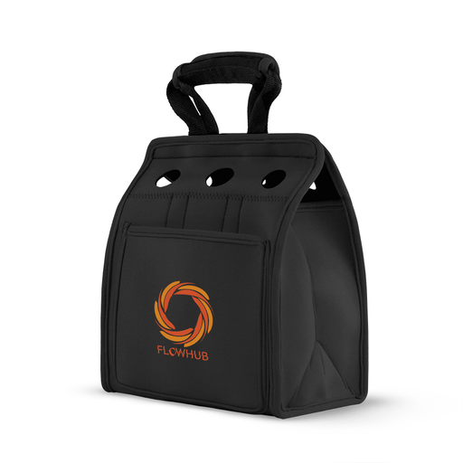 Six Bottle Neoprene Wine Tote,[wholesale],[Simply+Green Solutions]