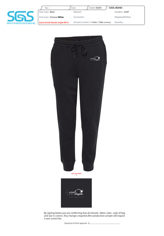 Cool Beans Independent Trading Co. - Midweight Fleece Pants - IND20PNT