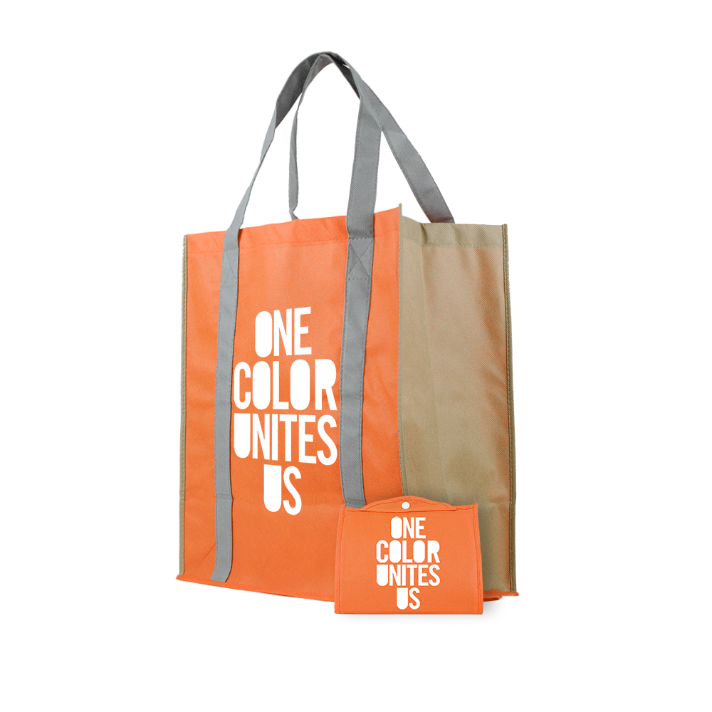 Foldable Reinforced Handle Tote *Fully Customizable* Bag Ban Approved,[wholesale],[Simply+Green Solutions]