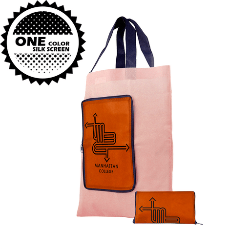 Foldable Zip Tote *Fully Customizable*,[wholesale],[Simply+Green Solutions]