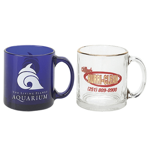 13 oz outlet glass coffee mug