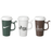 13 oz Ceramic Travel Mugs W/lid,[wholesale],[Simply+Green Solutions]