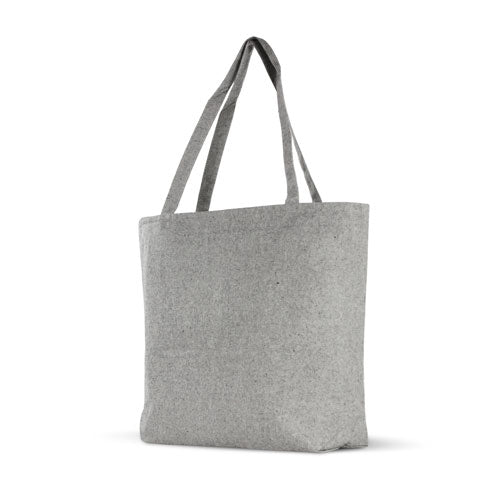  Zippered Top Grey Cotton Tote,[wholesale],[Simply+Green Solutions]