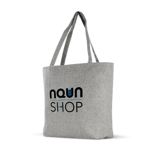 Zippered Top Grey Cotton Tote,[wholesale],[Simply+Green Solutions]