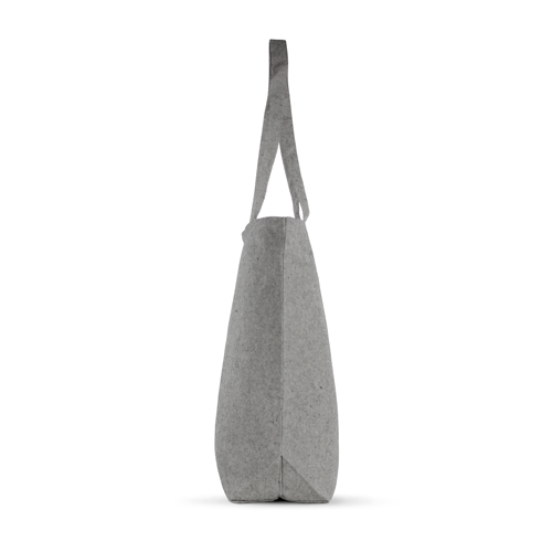  Zippered Top Grey Cotton Tote,[wholesale],[Simply+Green Solutions]