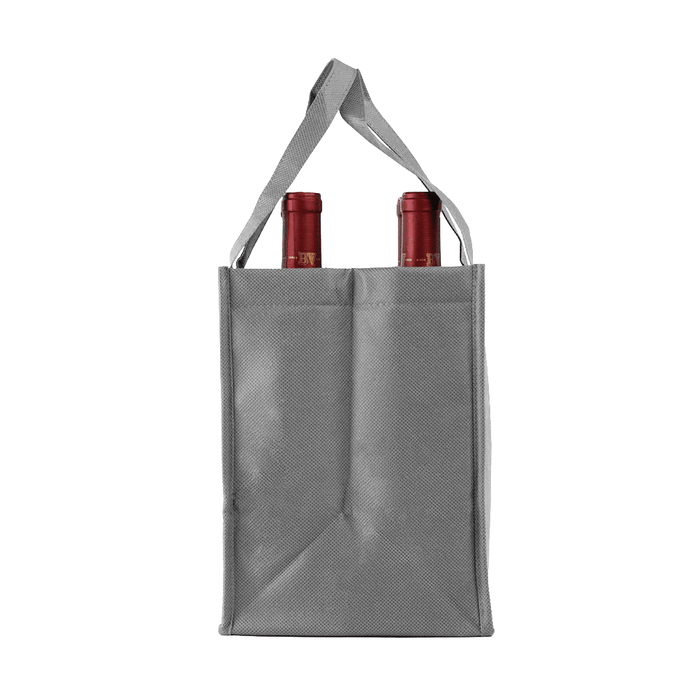 Four Bottle Wine Tote, Double Layered Premium Plus *Fully Customizable*,[wholesale],[Simply+Green Solutions]