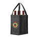 Four bottle Wine Tote, Reverse Reinforced Handles *Fully Customizable*,[wholesale],[Simply+Green Solutions]
