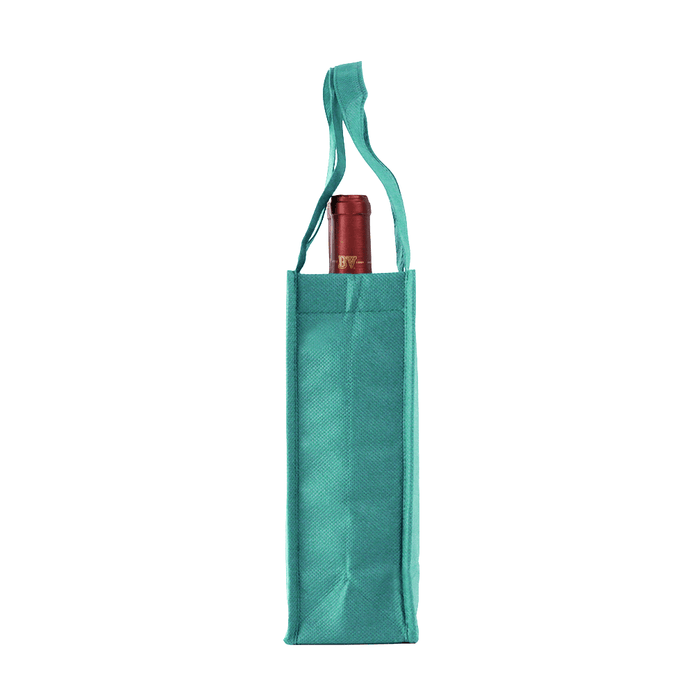 Two bottle Wine Tote, Reverse Reinforced Handles *Fully Customizable*,[wholesale],[Simply+Green Solutions]