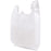 BLANK Non-woven Polypropylene White T-shirt Reusable bag *Stocked in the USA* (Pack of 270) - CLOSE OUT