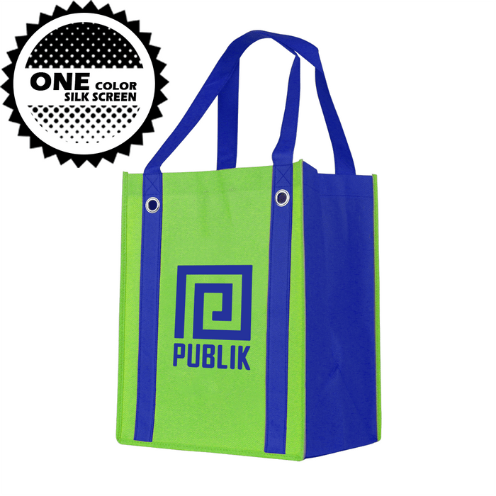 Grommet Reinforced Handle Bag *Fully Customizable* Bag Ban Approved,[wholesale],[Simply+Green Solutions]