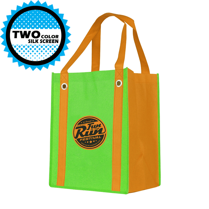 Grommet Reinforced Handle Bag *Fully Customizable* Bag Ban Approved,[wholesale],[Simply+Green Solutions]