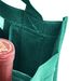 Two bottle Wine Tote, Reverse Reinforced Handles *Fully Customizable*,[wholesale],[Simply+Green Solutions]
