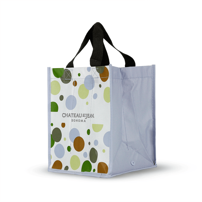 Foldable Non Woven Polypropylene CMYK Laminated Wine Tote *Fully Customizable*,[wholesale],[Simply+Green Solutions]