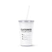  16 oz Double Walled Acrylic Tumblers Paper Insert,[wholesale],[Simply+Green Solutions]