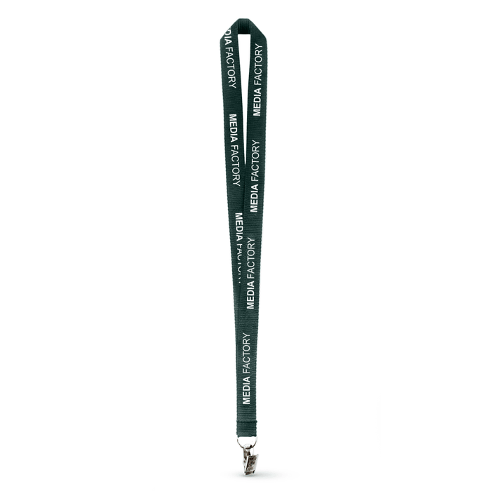 3/4" Polyester Flat Lanyard - ,[wholesale],[Simply+Green Solutions]