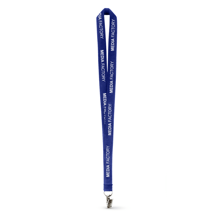 3/4" Polyester Flat Lanyard - ,[wholesale],[Simply+Green Solutions]