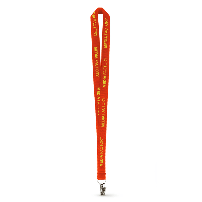 3/4" Polyester Flat Lanyard - ,[wholesale],[Simply+Green Solutions]