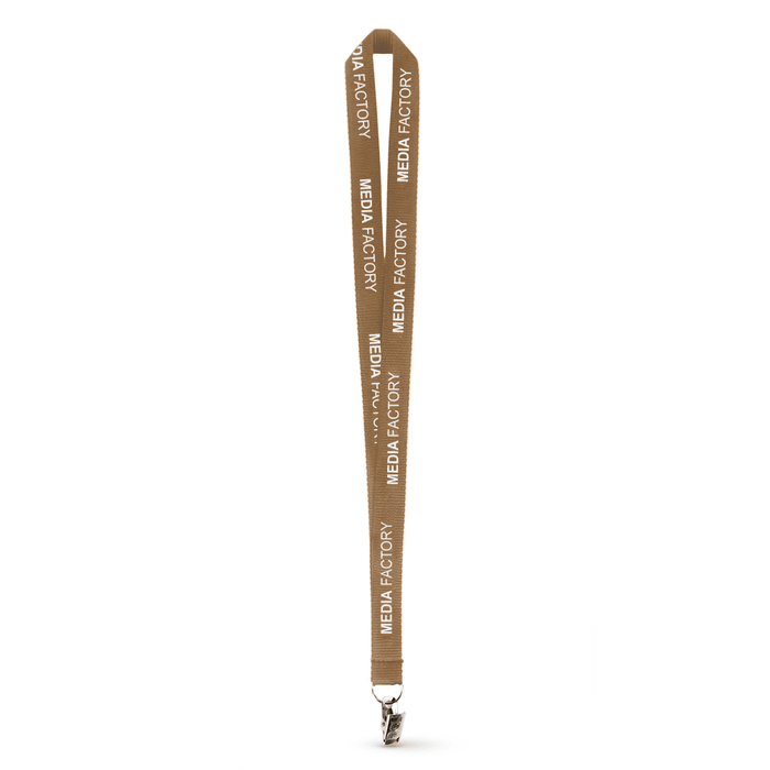 3/4" Polyester Flat Lanyard - ,[wholesale],[Simply+Green Solutions]
