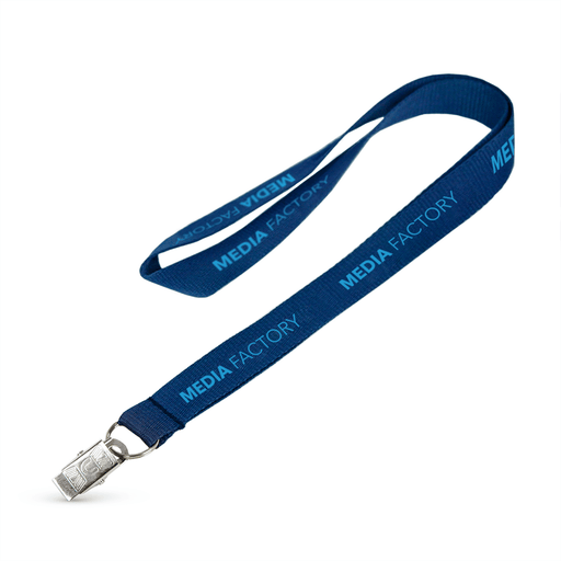 3/4" Polyester Flat Lanyard - ,[wholesale],[Simply+Green Solutions]