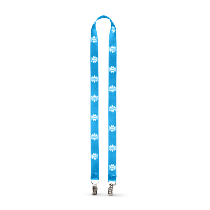 3/4" Ultra Weave Lanyard w/Double Standard Attachment - ,[wholesale],[Simply+Green Solutions]