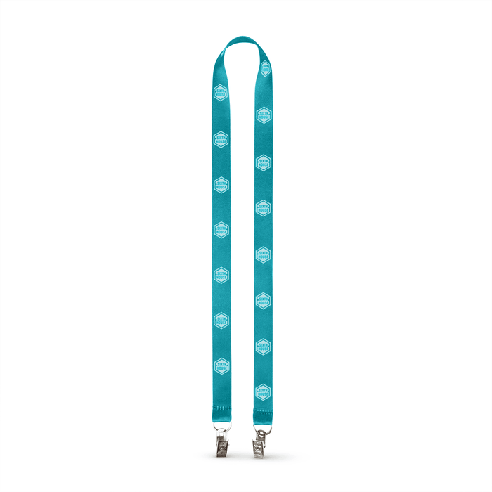 3/4" Ultra Weave Lanyard w/Double Standard Attachment - ,[wholesale],[Simply+Green Solutions]