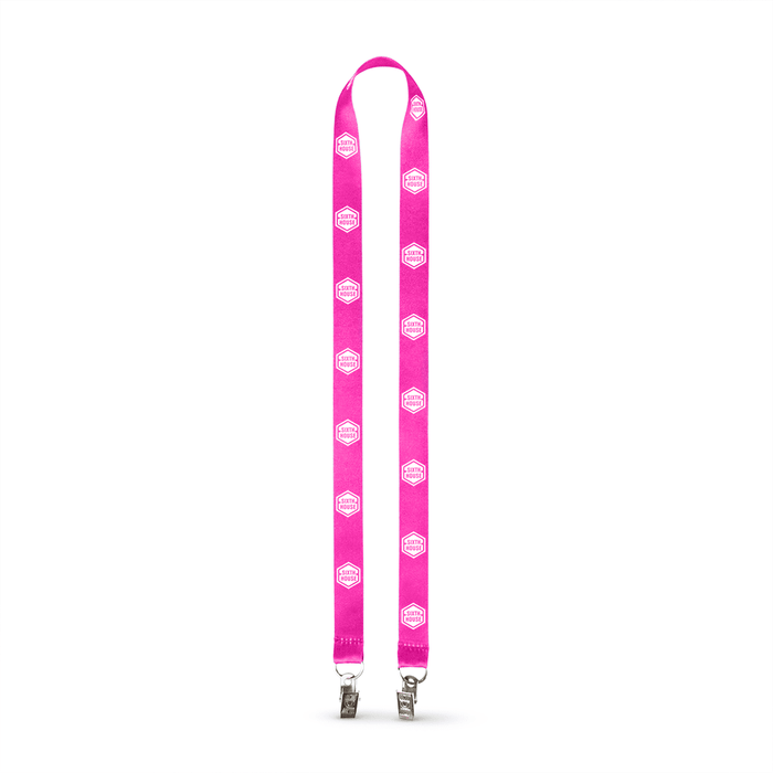 3/4" Ultra Weave Lanyard w/Double Standard Attachment - ,[wholesale],[Simply+Green Solutions]