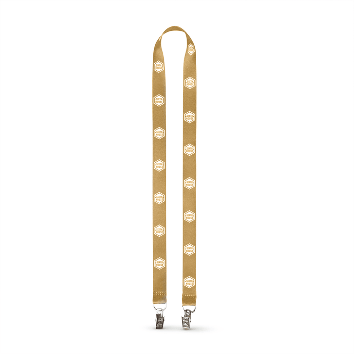 3/4" Ultra Weave Lanyard w/Double Standard Attachment - ,[wholesale],[Simply+Green Solutions]