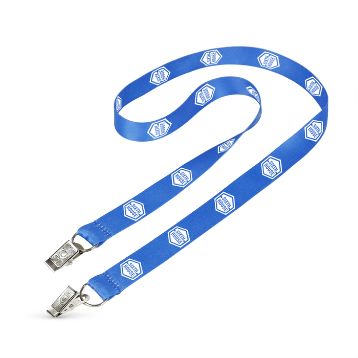 3/4" Ultra Weave Lanyard w/Double Standard Attachment - ,[wholesale],[Simply+Green Solutions]