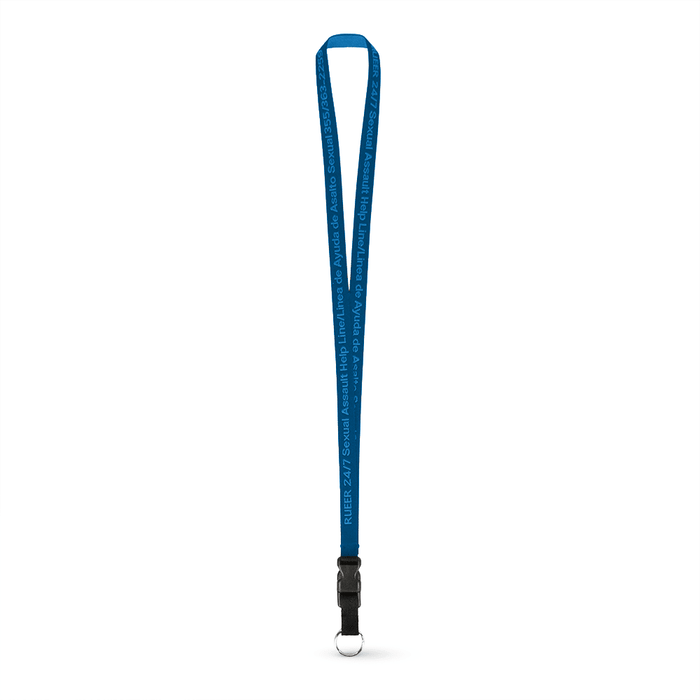 1/2" Detailed Coarse Weave Lanyard w/Detachable Buckle,[wholesale],[Simply+Green Solutions]