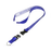 3/4" Detailed Coarse Weave Lanyard w/Detachable Buckle and a Breakaway - ,[wholesale],[Simply+Green Solutions]