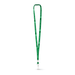3/8" Tubular Polyester Lanyard w/J Hook and a Breakaway - ,[wholesale],[Simply+Green Solutions]