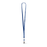3/8" Tubular Polyester Lanyard w/Bulldog Clip - ,[wholesale],[Simply+Green Solutions]