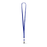 3/8" Tubular Polyester Lanyard w/Bulldog Clip - ,[wholesale],[Simply+Green Solutions]