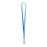 3/8" Tubular Polyester Lanyard w/Bulldog Clip - ,[wholesale],[Simply+Green Solutions]