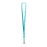 3/8" Tubular Polyester Lanyard w/Bulldog Clip - ,[wholesale],[Simply+Green Solutions]