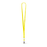 3/8" Tubular Polyester Lanyard w/Bulldog Clip - ,[wholesale],[Simply+Green Solutions]