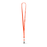 3/8" Tubular Polyester Lanyard w/Bulldog Clip - ,[wholesale],[Simply+Green Solutions]